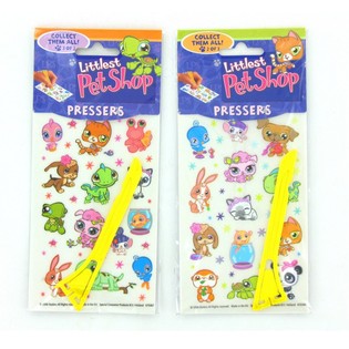 Calcomanías / Adhesivos Littlest Pet Shop (24 uds.)