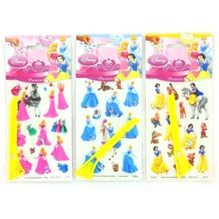 CALCOMANÍAS PRINCESAS DISNEY (24 uds.)