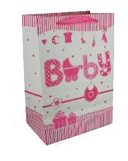 BOLSA DE NACIMIENTO - ROSA BEB&Eacute; (12 uds.)