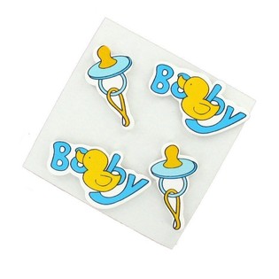 PEGATINAS DECORATIVAS - AZUL BEBÉ (20 uds.)