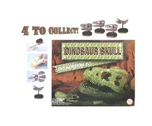Kit de Excavación de Cráneo de Dinosaurio (12 uds.)
