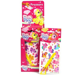 PEGATINAS TRANSFERIBLES MY LITTLE PONY EN EXPOSITOR (48 uds.)