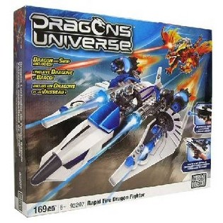Mega Bloks Dragon Battle - Avi&oacute;n de Combate y Drag&oacute;n