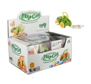 COCHE DE CUERDA CON CARAMELOS (24 uds.)