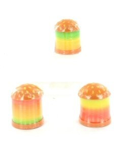 MUELLE EN ESPIRAL HAMBURGUESA - PEQUE&Ntilde;O (12 uds.)