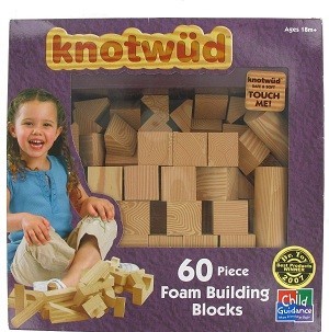Bloques de Construcción de Espuma KNOTWUD 60 (4 ud.)