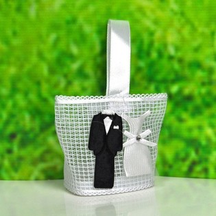 Bolsitas de Boda para Detalles y Dulces (12 uds.)
