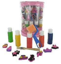 Kit de Sellos y Pintura para Ni&ntilde;as - Modelo 1