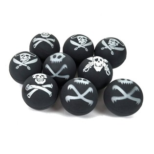 Pelota Rebotona Maciza de Pirata (12 uds.)