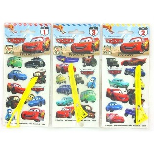CALCOMANÍAS DE TRANSFERENCIA DISNEY CARS (24 uds.)
