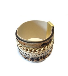 Pulsera de Lujo Estilo Ibiza Tigre (1 ud.)