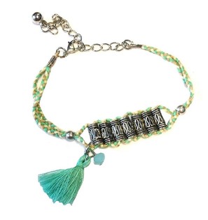 Pulsera Estilo Ibiza Menta (1 ud.)