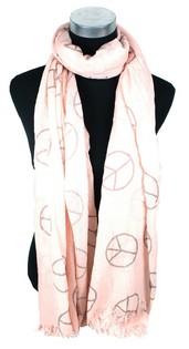 Bufanda Estilo Ibiza Salm&oacute;n Peace (1 ud)