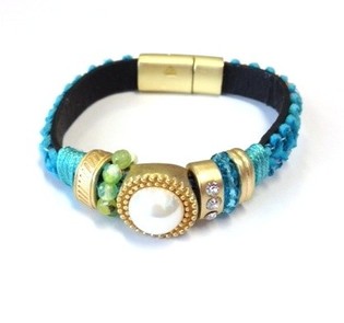 Pulsera Estilo Ibiza Azul (1 ud.)