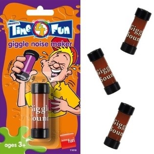 BASTÓN DE RUIDO Y RISAS SMIFFY'S EN TARJETA (12 uds.)