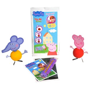 Crea tu Propia Figura de Arcilla Peppa Pig (10 uds.)