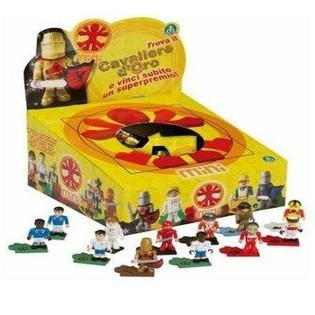 GIOCHI PREZIOSI Figuras de Bloques de Construcci&oacute;n Caballero de Oro (24 uds.)