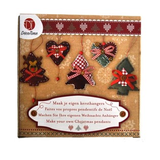Set de 5 Piezas Crea tus Propios Adornos Navideños - Modelo 1 (6 uds.)