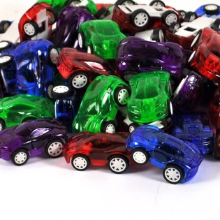 Mini coche de fricci&oacute;n 5 cm (25 uds.)