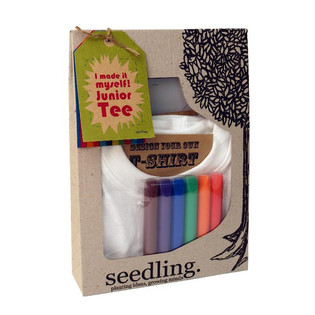 KIT SEEDLING - DISEÑA TU PROPIA CAMISETA JUNIOR 1-2 AÑOS (2 uds.)