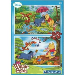 PUZZLE CLEMENTONI DISNEY WINNIE THE POOH 2 x 60 PIEZAS (Pack de 6)