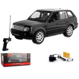 MEGA COCHE RADIOCONTROL GRANDE CON ILUMINACIÓN - NEGRO