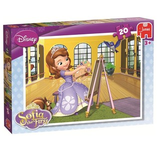 Puzle Jumbo Disney Sofía la Primera Pintando 20 Piezas (6 uds.)
