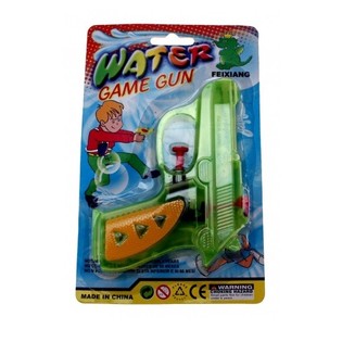 PISTOLA DE AGUA EN CARTÓN 12 CM. (24 uds.)