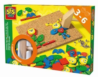 SES Juego de Martillo Fantasía - Tap Tap de Madera (1 ud.)