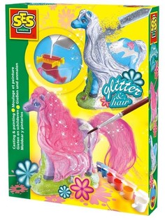 SES Moldear y Pintar - Caballo con Melena (1 ud.)