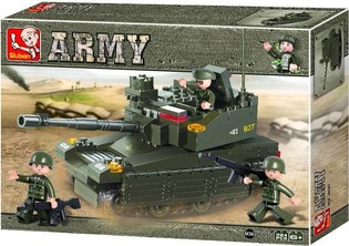 Tanque Militar Sluban Army M38-B0285 (1 ud.)