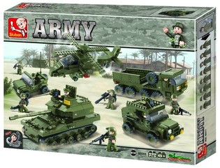 Set de construcción Sluban Army M38-B0311 (1001 piezas)