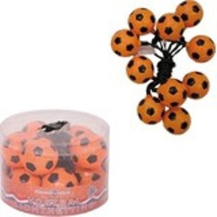 Guirnalda de Luces Fútbol Naranja - 10 Bombillas (6 uds.)