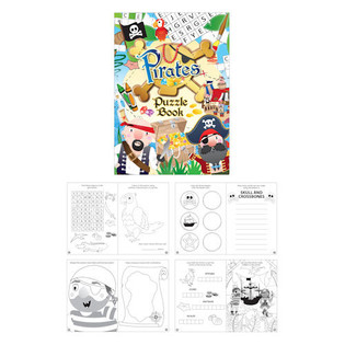 LIBRO DE PUZZLES DE PIRATAS (48 uds.)