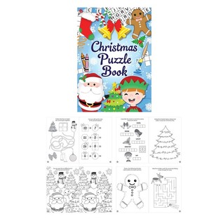 Libro de Pasatiempos de Navidad (48 uds.)