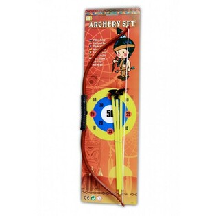 SET DE ARCO Y FLECHAS EN CARTÓN (12 uds.)