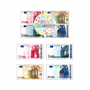 Gomas de Borrar Billetes de Euro (24 uds.)
