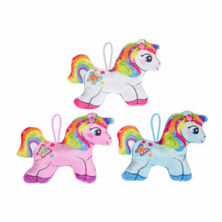 UNICORNIO DE PELUCHE - 13.5 Cm. (24 uds.)