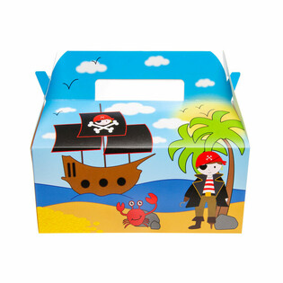 Caja de Men&uacute; Pirata - 22.5 x 12 x 9.5 cm (24 uds.)
