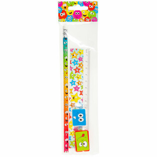 Set de dibujo Smiley de 4 piezas (24 uds.)