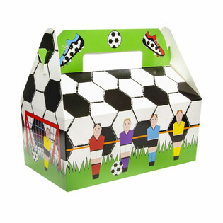 Cajas de Menú Fútbol - 22.5 x 12 x 9.5 cm (24 uds.)