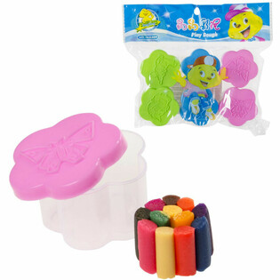 SET DE: 6 BOTES DE PLASTILINA EN ENVASE (1 ud.)