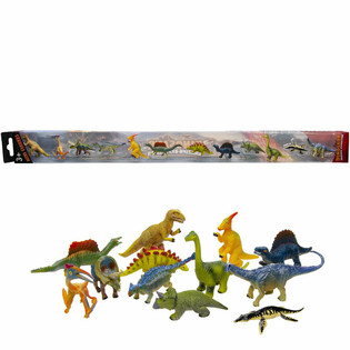 ANIMAL WORLD - MIX FIGURAS DE DINOSAURIOS (12 uds.)