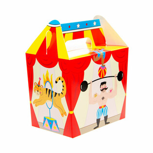 Cajas de Menú Circo / Cajas de Regalo (12 uds.)