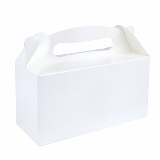 CAJA MEN&Uacute; - BLANCO - 23x9.5x18 Cm (12 uds.)