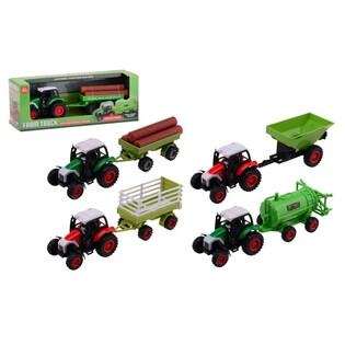 FARM MASTER - SET DE TRACTORES DIE-CAST - MODELOS MIXTOS (12 uds.)