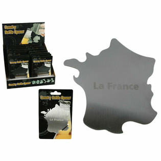 ABRIDOR DE BOTELLAS DE METAL - FRANCIA - EN EXPOSITOR (24 uds)