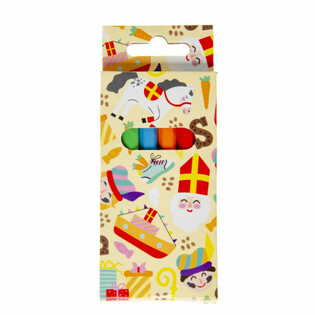 Set de 6 L&aacute;pices de Colores - San Nicol&aacute;s (24 uds.)