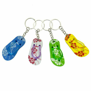 Llaveros de Chanclas en Tarjeta (48 uds.)