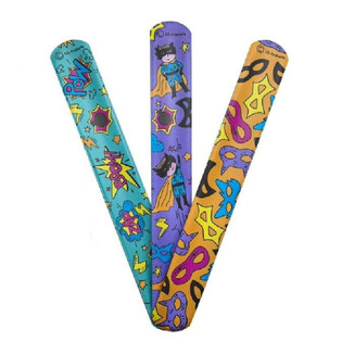 Pulseras de Bofetada Superh&eacute;roes (36 uds.) - Mayorista